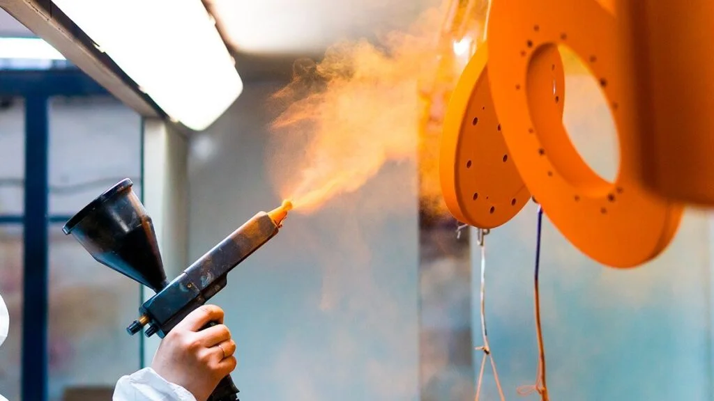 Pintura electroestática